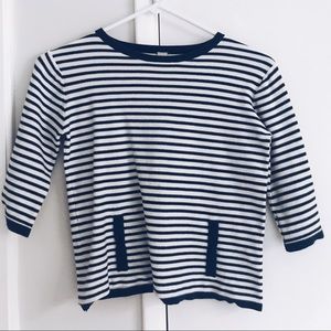Zara girls striped shirt